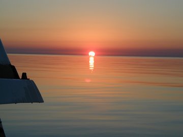 Anchored for night at Big Pine Key